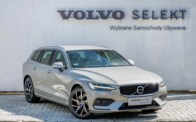 Volvo V60 cena 134900 przebieg: 87389, rok produkcji 2019 z Wronki małe 497